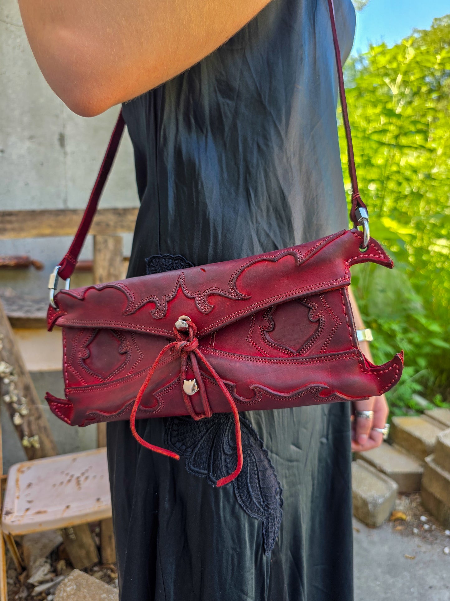 00WSC in HorseRump: Red Smooth (Exact Bag)