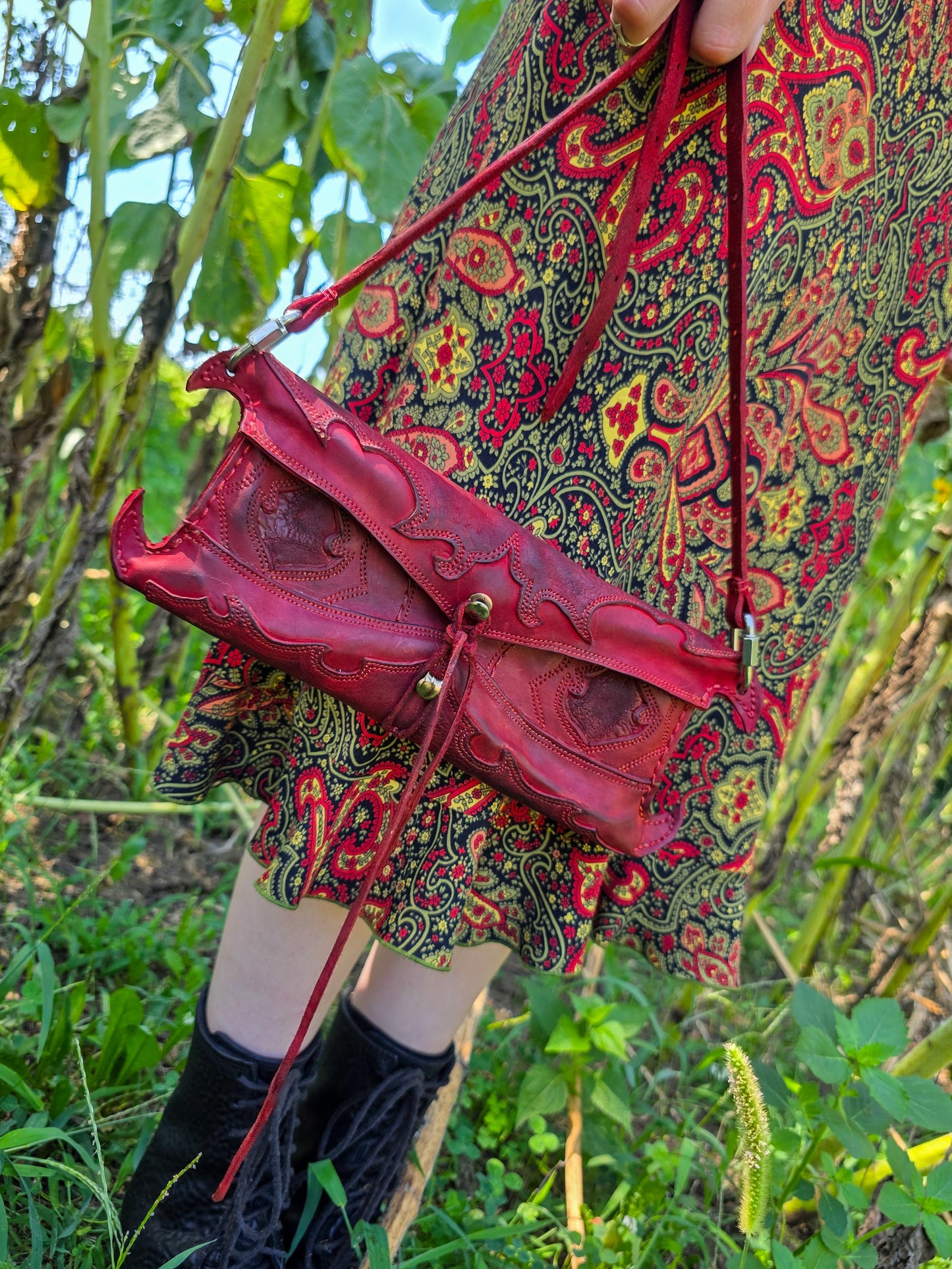 00WSC in HorseRump: Red Smooth (Exact Bag)