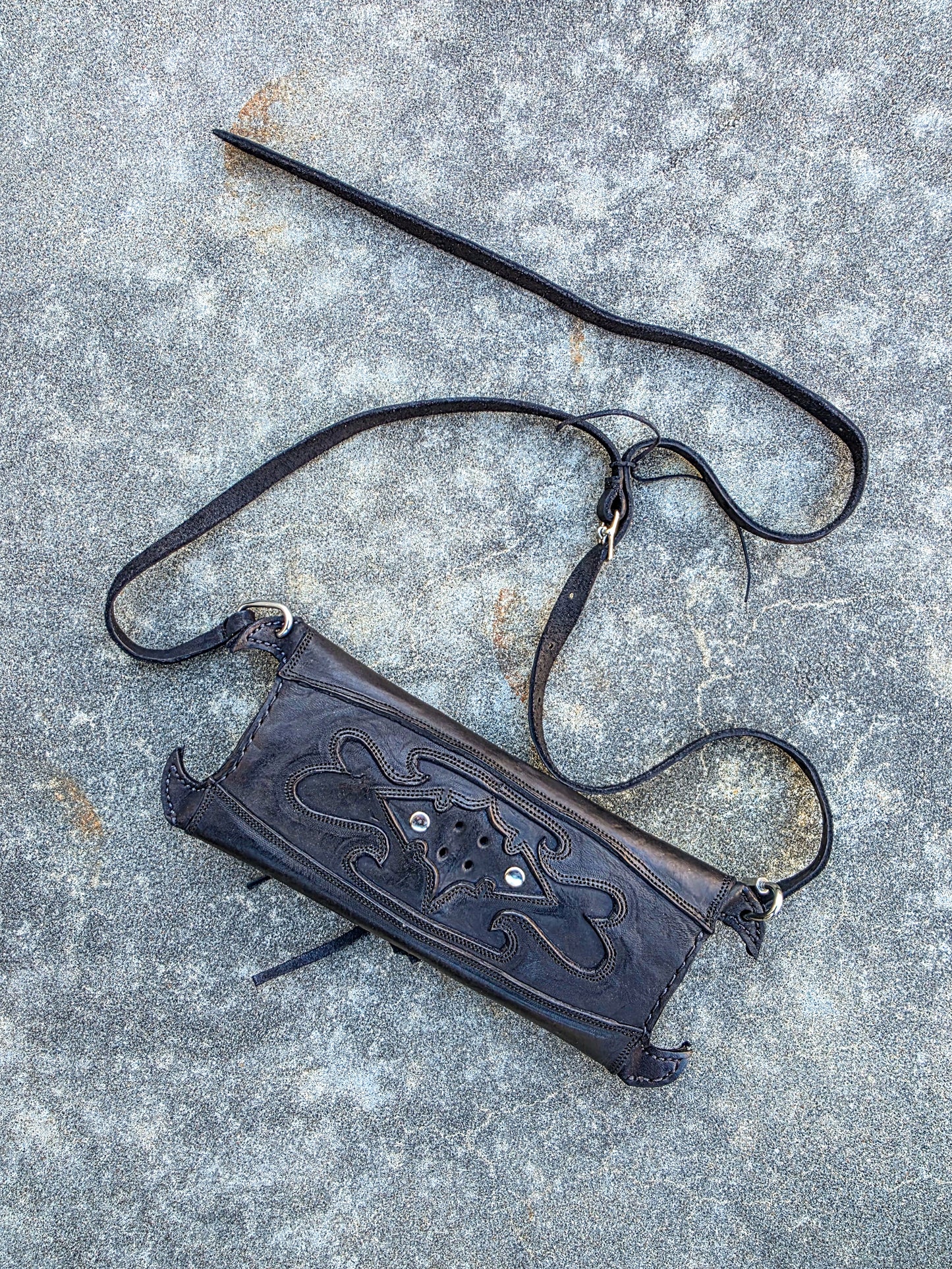 00WSC in HorseRump: Black Smooth (Exact Bag)