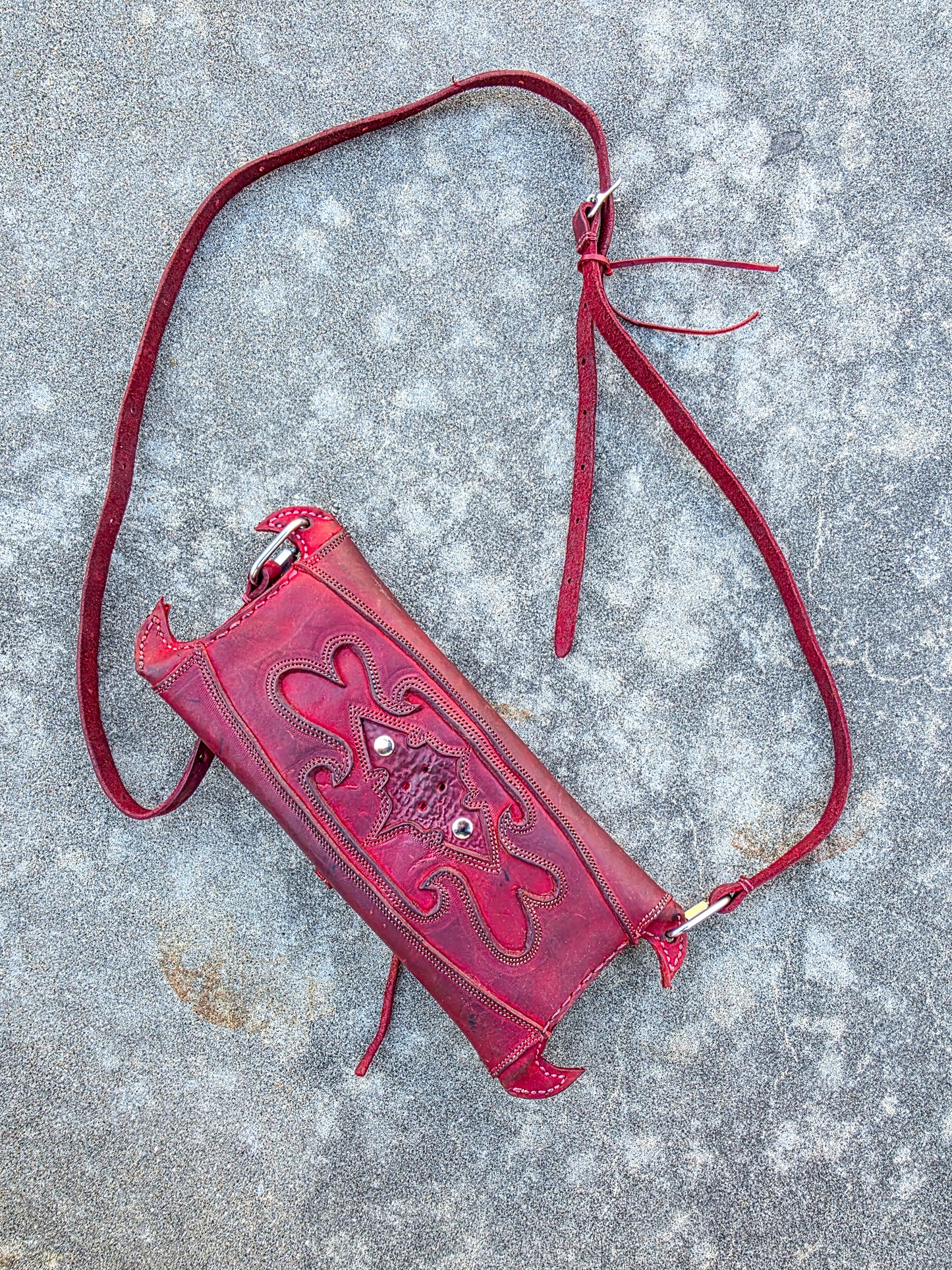 00WSC in HorseRump: Red Smooth (Exact Bag)