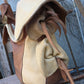 00WSB in Natural Vegtan HorseRump and Dirty White/Aged Straw HorseShouldler