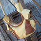 00WSB in Dirty White/Aged Straw HorseShouldler and Natural Vegtan HorseRump