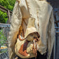 00WSB in Dirty White/Aged Straw HorseShouldler and Natural Vegtan HorseRump