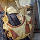 00WSB in Dirty White/Aged Straw HorseShouldler and Natural Vegtan HorseRump