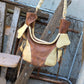 00WSB in Natural Vegtan HorseRump and Dirty White/Aged Straw HorseShouldler